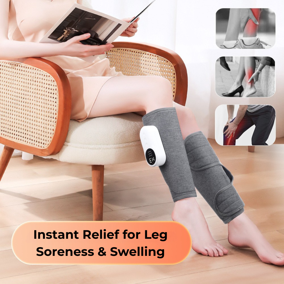 VIMEA Air Compression Calf Massager with Heat Image VIMEA Air Compression Calf Massager with Heat - Image 3