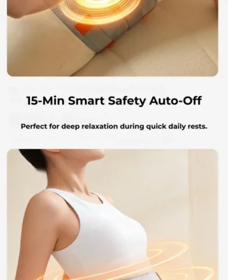Smart timer lower back support belt for office workers