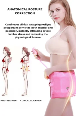 VIMEA Postpartum Pelvic Recovery Belt | Clinical 12-Airbag System Image VIMEA Postpartum Pelvic Recovery Belt | Clinical 12-Airbag System pelvic tilt posture correction clinical device