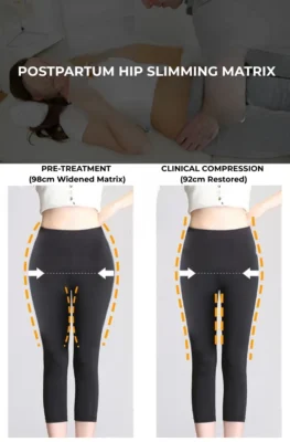 VIMEA Postpartum Pelvic Recovery Belt | Clinical 12-Airbag System Image VIMEA Postpartum Pelvic Recovery Belt | Clinical 12-Airbag System postpartum hip slimming matrix before after