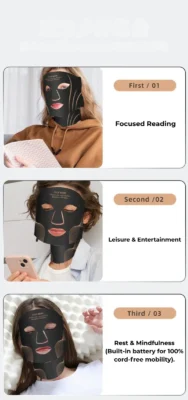VIMEA 7-Spectrum LED Face & Neck Therapy Mask System vimea 7 spectrum led mask singapore lifestyle scenarios